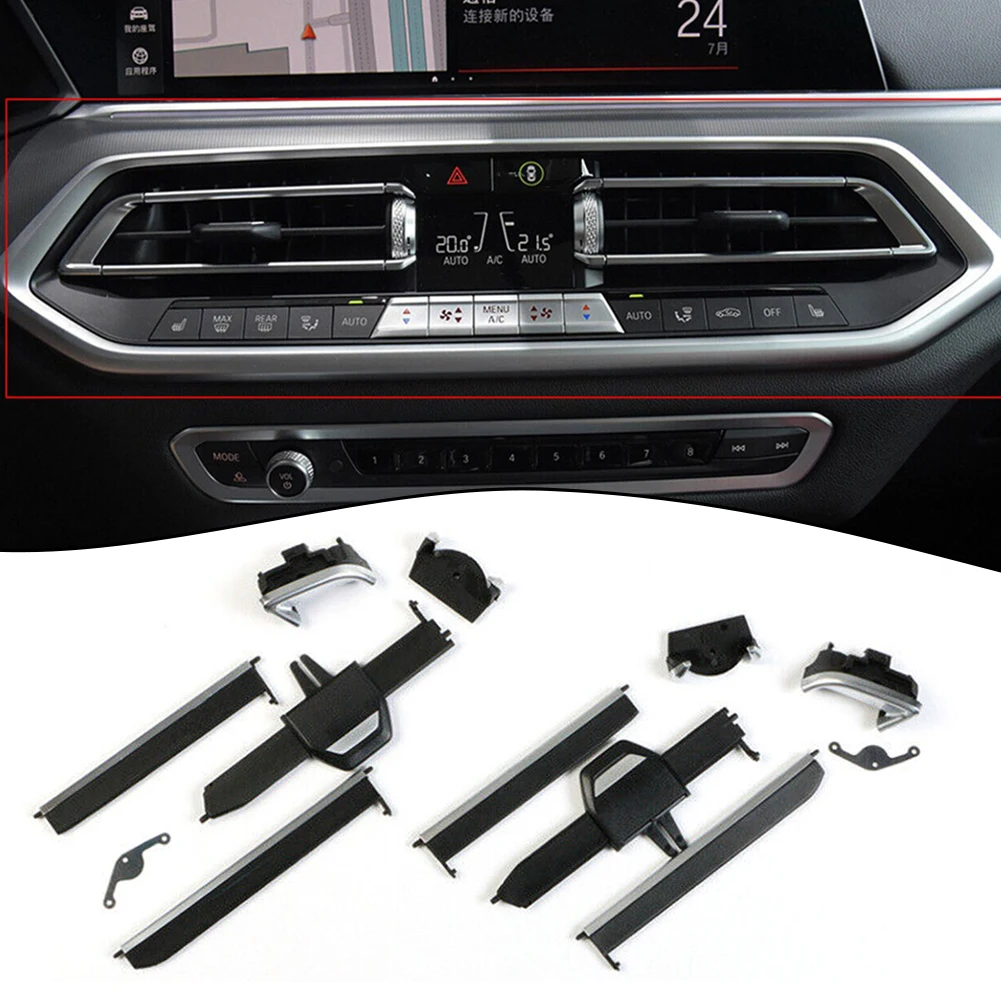 1 Set Black ABS PC Front Left & Right AC Air Vent Grill Tab Clip Repair For BMW G05 X6 For X7 2020-2023 Interior Mouldings
1 Set Black ABS PC Front Left & Right AC Air Vent Grill Tab Clip Repair For BMW G05 X6 For X7 2020-2023 Interior Mouldings