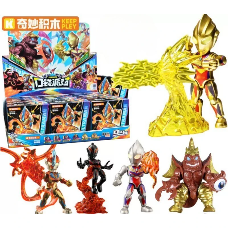 KeepPley New Wonder Building Blocks Ultraman Pocket Party First Generation Assembled Mini Blind Box Toy Zero Tiga
KeepPley New Wonder Building Blocks Ultraman Pocket Party First Generation Assembled Mini Blind Box Toy Zero Tiga