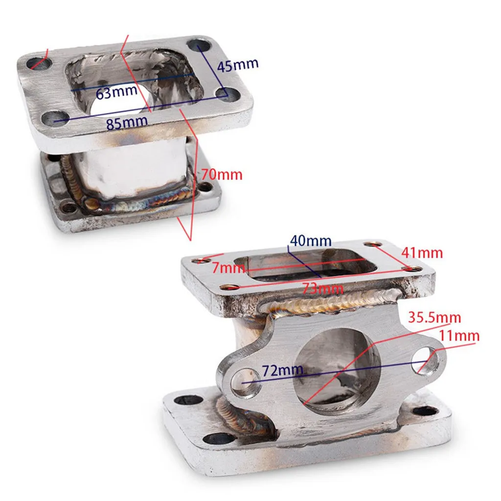 T25 T2 to T3 Exhaust Adapter Flange Cast 38mm Turbo Relocation Conversion Flange
T25 T2 to T3 Exhaust Adapter Flange Cast 38mm Turbo Relocation Conversion Flange