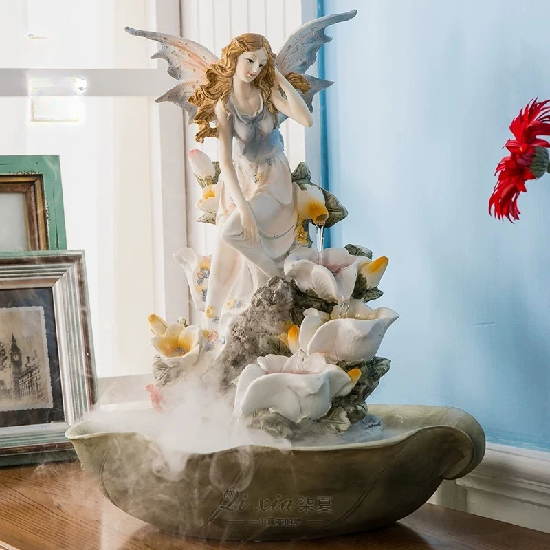 Wedding gift creative European TV cabinet living room home decoration flowing water fountain ornament housewarming gift
Wedding gift creative European TV cabinet living room home decoration flowing water fountain ornament housewarming gift