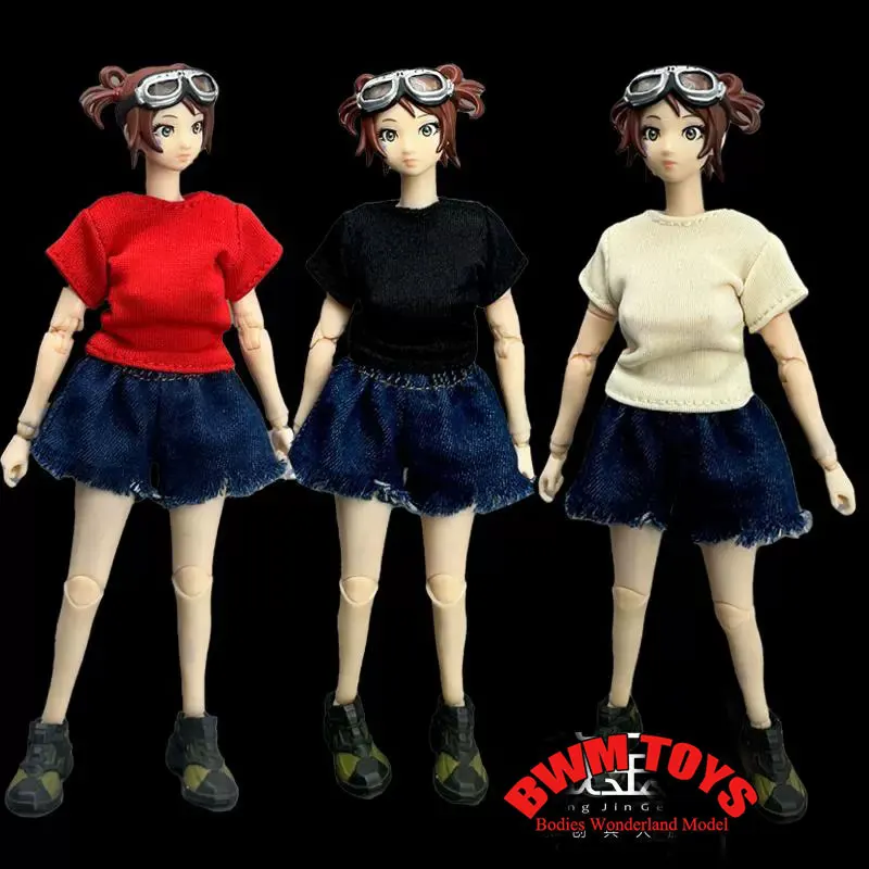 In Stock 1/12 Scale Casual Trend Colorful Round Neck Pullover Sort Sleeved For 6inch Female Soldier Action Figure Doll Body
In Stock 1/12 Scale Casual Trend Colorful Round Neck Pullover Sort Sleeved For 6inch Female Soldier Action Figure Doll Body