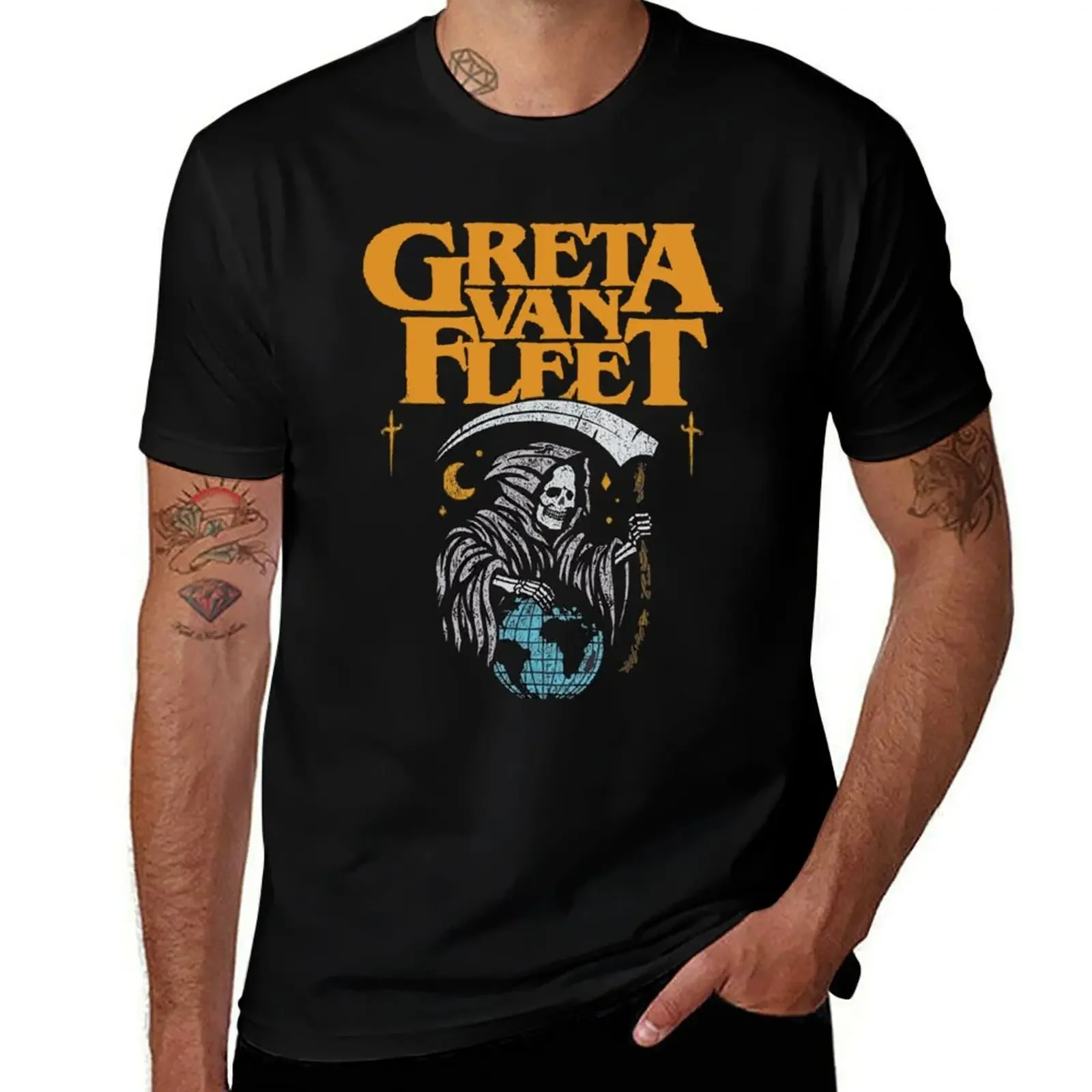Greeta van fleet4 Greta Van Fleet рубашка Ретро музыкальная рубашка Greta Van Fleet рок группа рубашка женская
Greeta van fleet4 Greta Van Fleet рубашка Ретро музыкальная рубашка Greta Van Fleet рок группа рубашка женская