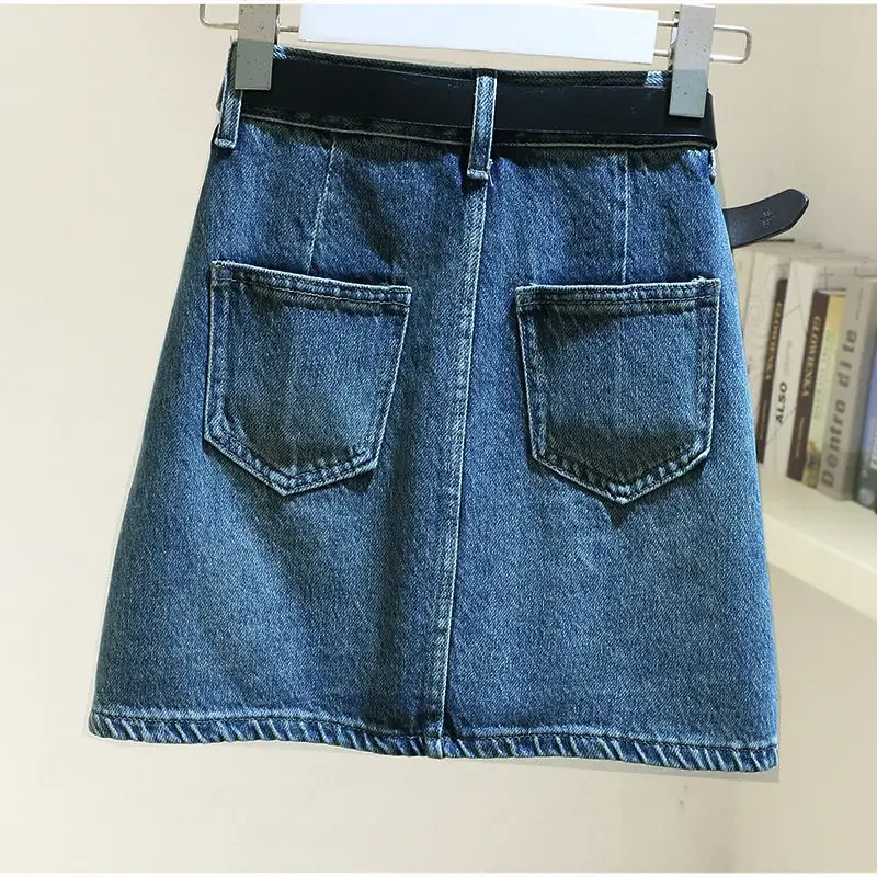 Chubby Zipper Blue with Pocket Woman Denim Skirt Jeans Skirts for Women Midi Y2k Vintage Summer 2024 Clothing Sales Modest V
Chubby Zipper Blue with Pocket Woman Denim Skirt Jeans Skirts for Women Midi Y2k Vintage Summer 2024 Clothing Sales Modest V