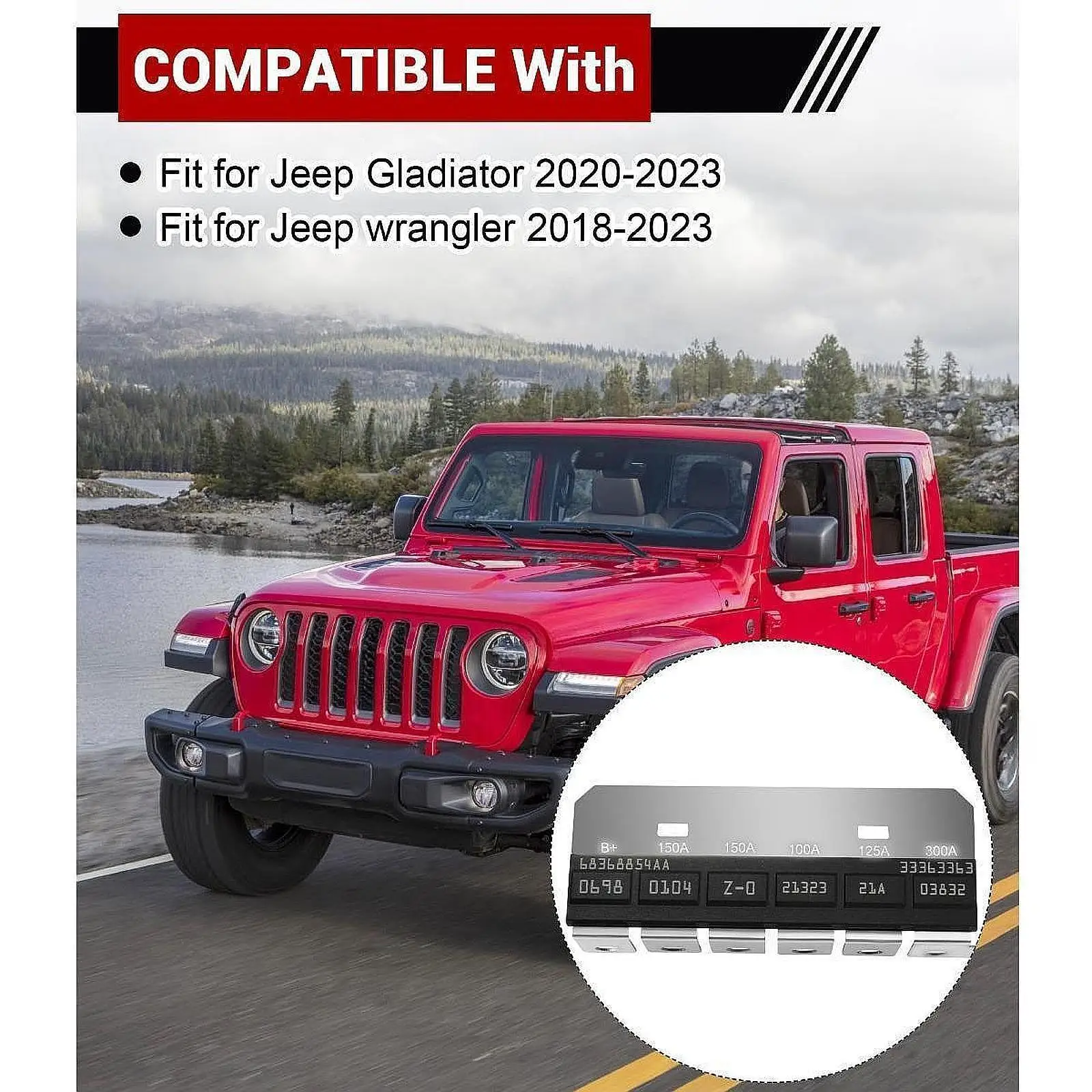 Fuse Z Case Fuse Box Array Spare Auto Component Garage Easy Installation 68368854AA Fuse Array for Jeep Wrangler 2018-2023
Fuse Z Case Fuse Box Array Spare Auto Component Garage Easy Installation 68368854AA Fuse Array for Jeep Wrangler 2018-2023