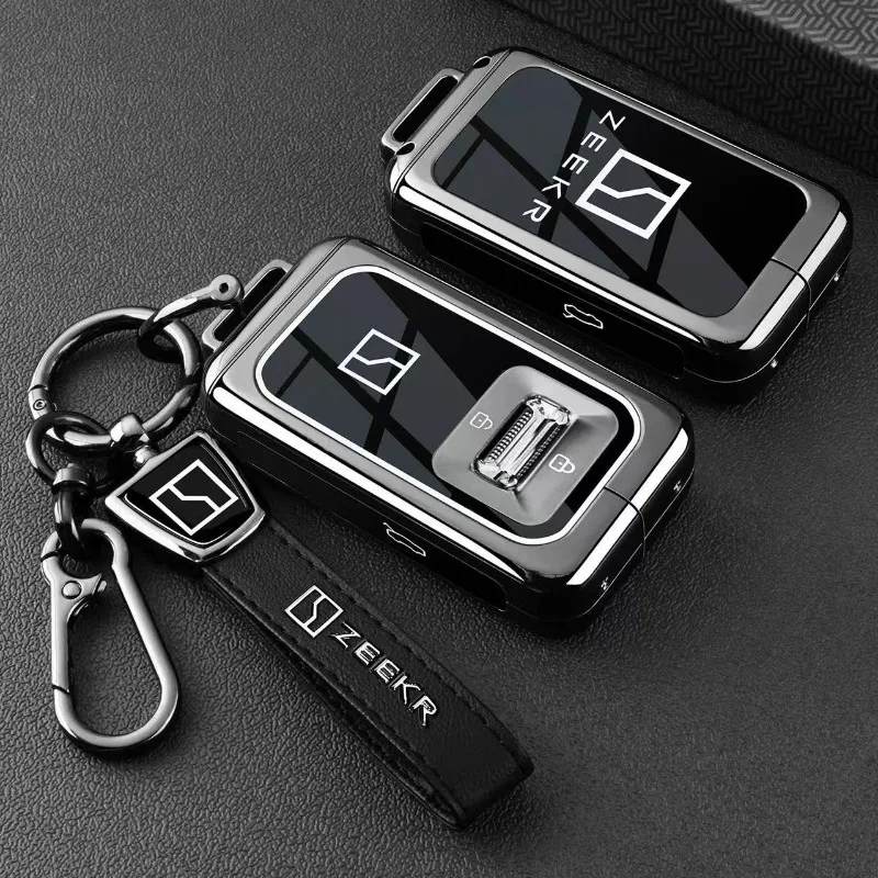 Premium Zinc Alloy Key Cover Case for Zeekr 9X Yao Hei Edition (2025) / 001 (2026) - Protective Key Fob Shell Keychain
Premium Zinc Alloy Key Cover Case for Zeekr 9X Yao Hei Edition (2025) / 001 (2026) - Protective Key Fob Shell Keychain