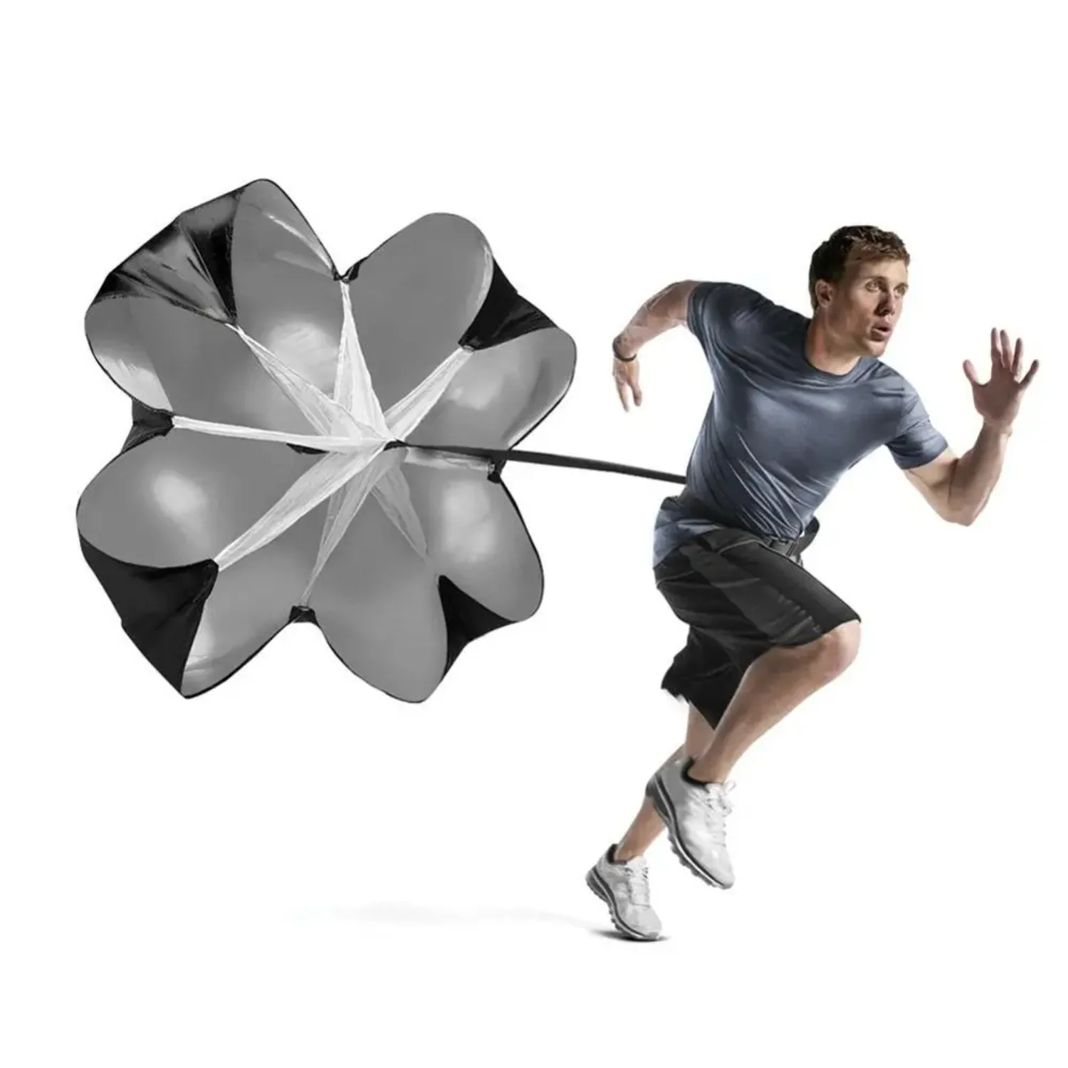 Running Speed Chute Resistance Power Chute Umbrella Training Sprint Power Soccer Trainer Runner Football Soccer Drilling
Running Speed Chute Resistance Power Chute Umbrella Training Sprint Power Soccer Trainer Runner Football Soccer Drilling