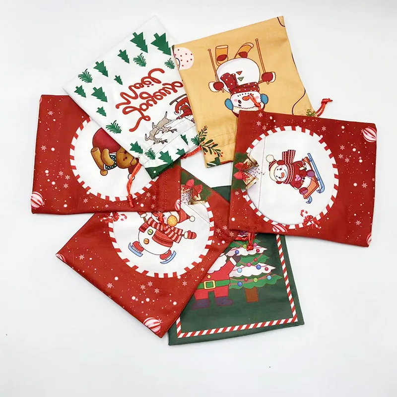 2pcs Christmas Apple Bag Drawstring Christmas Christmas Eve Gift Bag Apple Gift Bag Flannel Bags For Sweets Party Decoration 
2pcs Christmas Apple Bag Drawstring Christmas Christmas Eve Gift Bag Apple Gift Bag Flannel Bags For Sweets Party Decoration