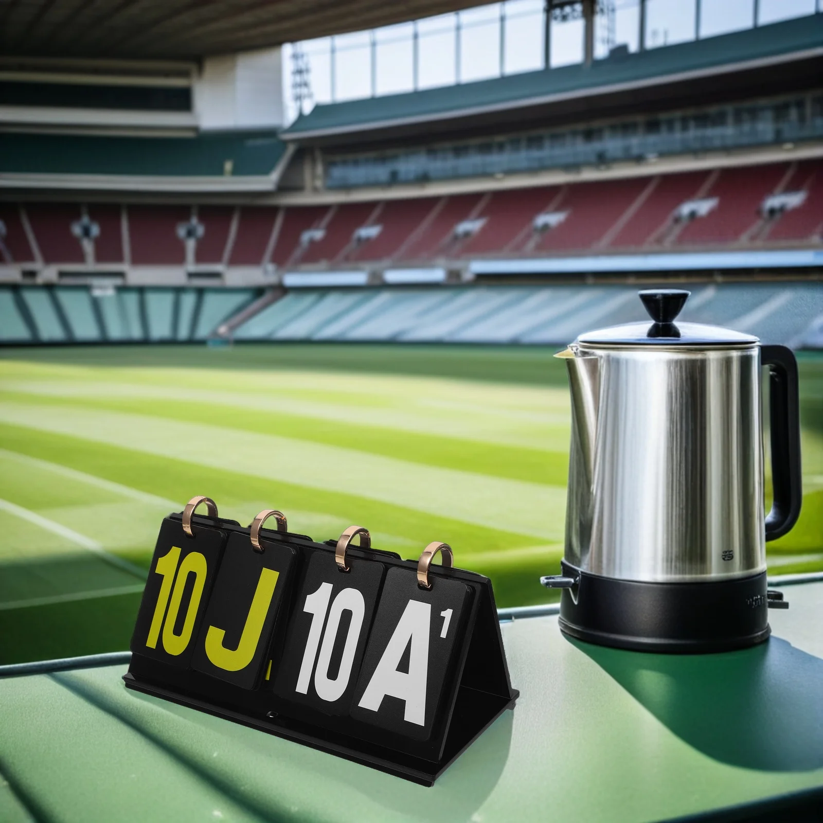 Flip Scoreboard Card Portable Tabletop Score Keeper With 4- Display, Durable Sports Scoreboard For Table Tennis
Flip Scoreboard Card Portable Tabletop Score Keeper With 4- Display, Durable Sports Scoreboard For Table Tennis