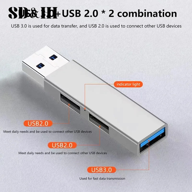 Док-концентратор расширения 3 в 1, USB 3.0/Type-C 3.0 на 3, многопортовый концентратор USB, адаптер OTG, несколько расширителей для ПК, ноутбука Macbook
Док-концентратор расширения 3 в 1, USB 3.0/Type-C 3.0 на 3, многопортовый концентратор USB, адаптер OTG, несколько расширителей для ПК, ноутбука Macbook