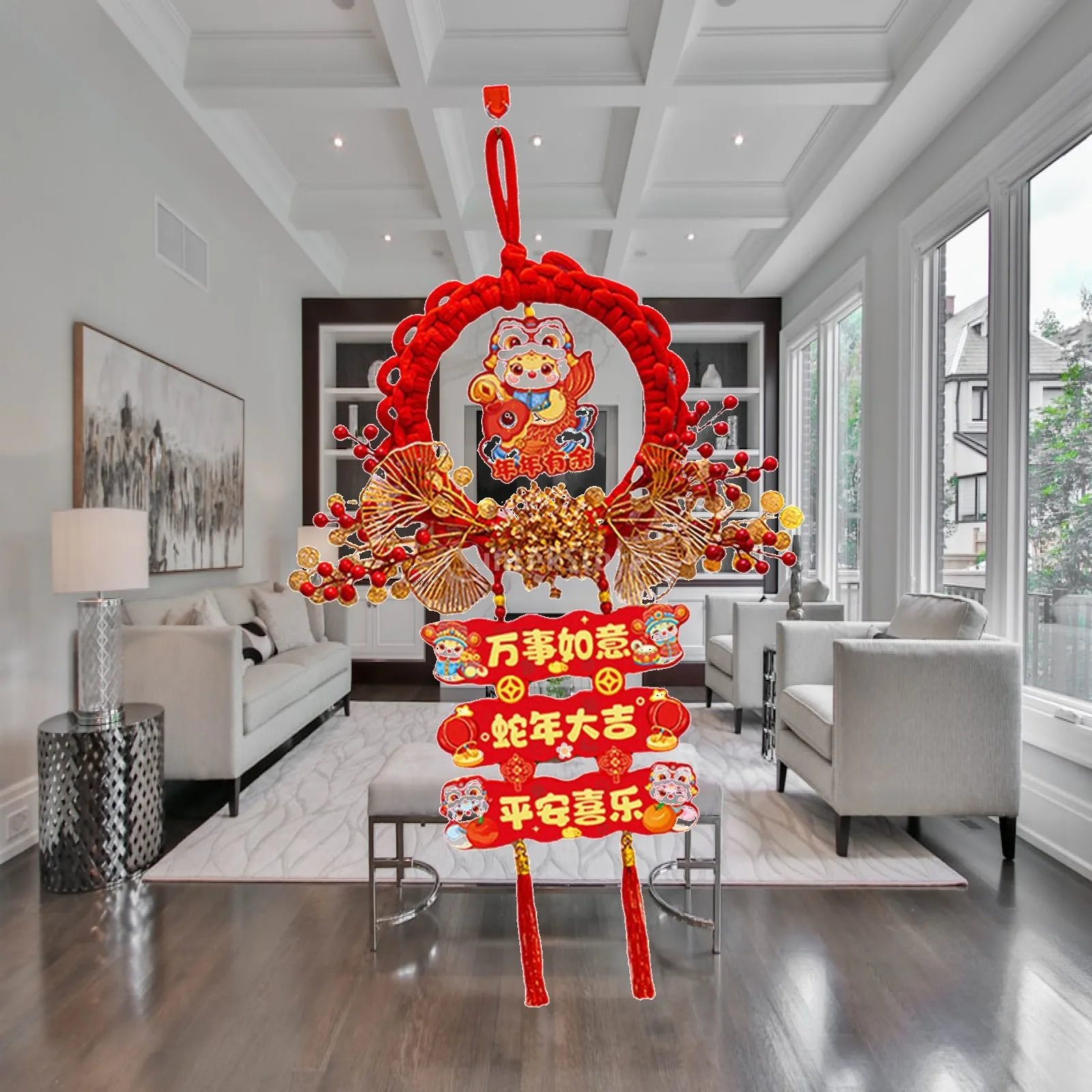 Chinese New Year Hanging Ornament Chinese Style Classic Elements Decorative
Chinese New Year Hanging Ornament Chinese Style Classic Elements Decorative