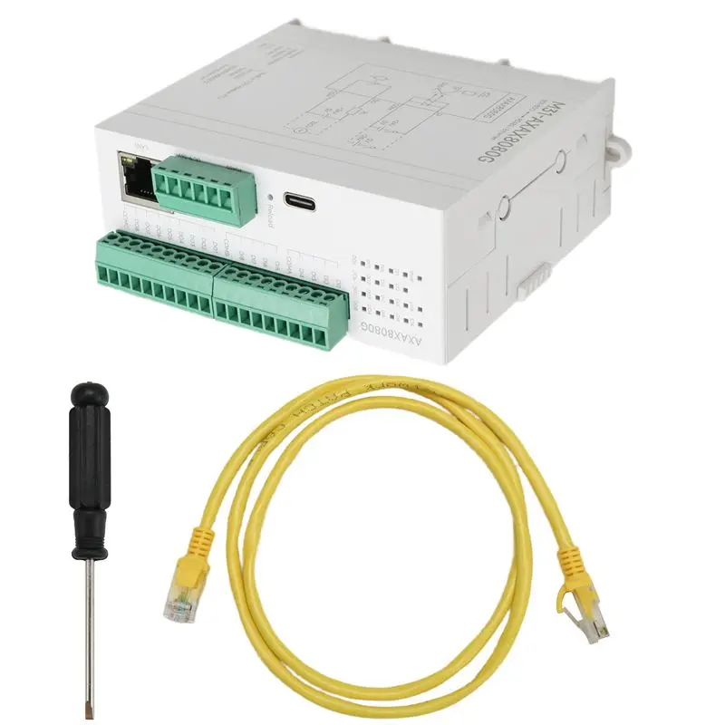 A13E-RS485 RJ45 Analog Switch Module 8DI+ 8DO Distributed Remote IO Acquistion Support PNP NPN DIP Free Splicing Modbus
A13E-RS485 RJ45 Analog Switch Module 8DI+ 8DO Distributed Remote IO Acquistion Support PNP NPN DIP Free Splicing Modbus