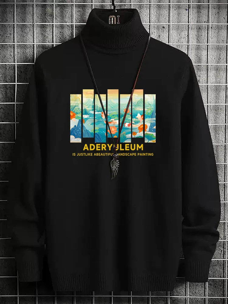 Trendy High Ne Knitted Sweater Slim Fit Men's Faion Autumn New Sle Youthful Couple Clothes Comfortable Breathable Casua...
Trendy High Ne Knitted Sweater Slim Fit Men's Faion Autumn New Sle Youthful Couple Clothes Comfortable Breathable Casua...