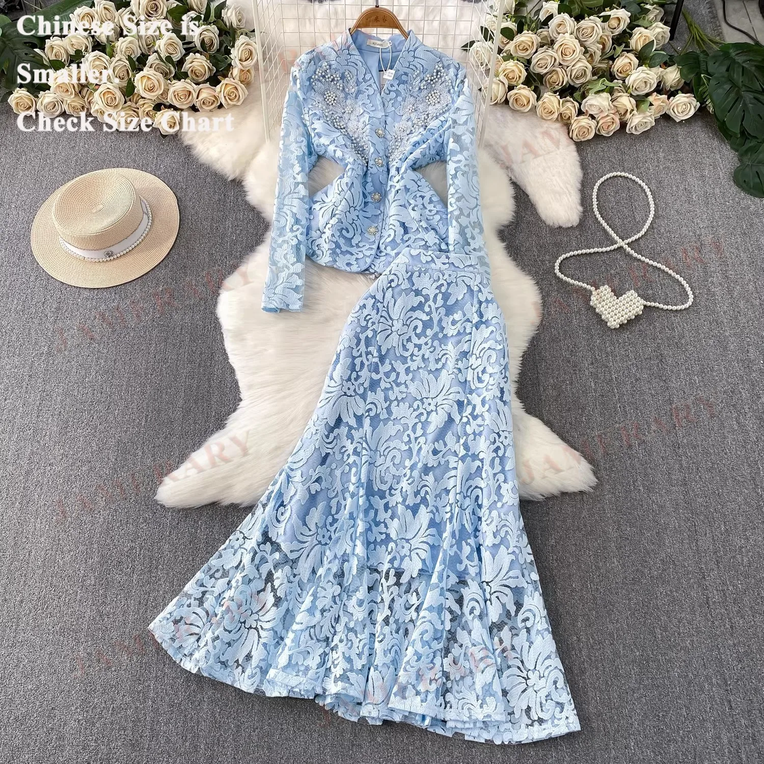 Rhinestone Luxury Formal Evening Long Sleeve Dresses Women Lace Blouses Shirt Maxi Fishtail Skirts Suits Summer Party Dresses
Rhinestone Luxury Formal Evening Long Sleeve Dresses Women Lace Blouses Shirt Maxi Fishtail Skirts Suits Summer Party Dresses
