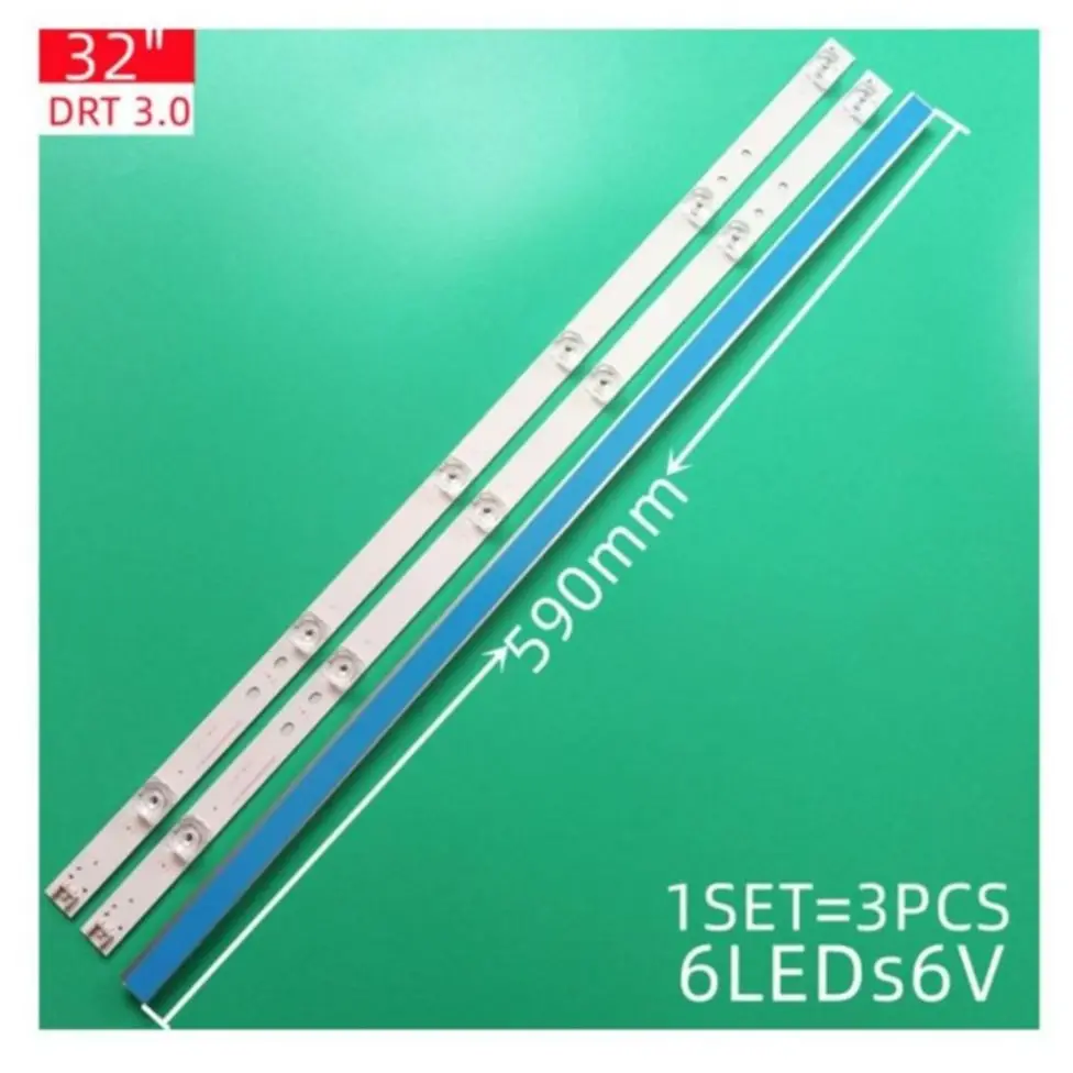 LED backlighting spare part for LG 32LF560U-ZB 32LF560T-TA 32LF592V LED strip lighting DRT3.0 32 A B
LED backlighting spare part for LG 32LF560U-ZB 32LF560T-TA 32LF592V LED strip lighting DRT3.0 32 A B