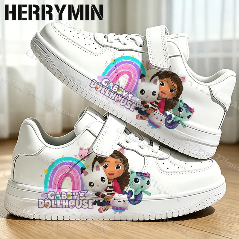 Gabby Dollhouse Youth Kids Tennis Shoes Cartoon Pattern Attract Girls Low Top Campus Fashion Sneakers Size 28-40
Gabby Dollhouse Youth Kids Tennis Shoes Cartoon Pattern Attract Girls Low Top Campus Fashion Sneakers Size 28-40