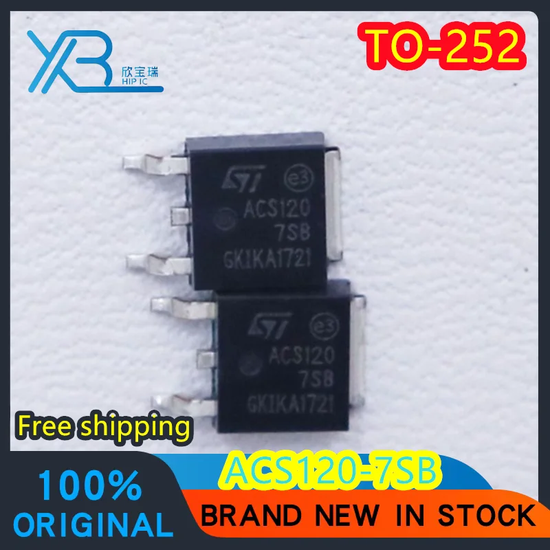 (10/50 pieces) ACS120-7SB SMD ACS1207S TO-252 ACS12 Original authentic bidirectional thyristor Spot Free shipping
(10/50 pieces) ACS120-7SB SMD ACS1207S TO-252 ACS12 Original authentic bidirectional thyristor Spot Free shipping