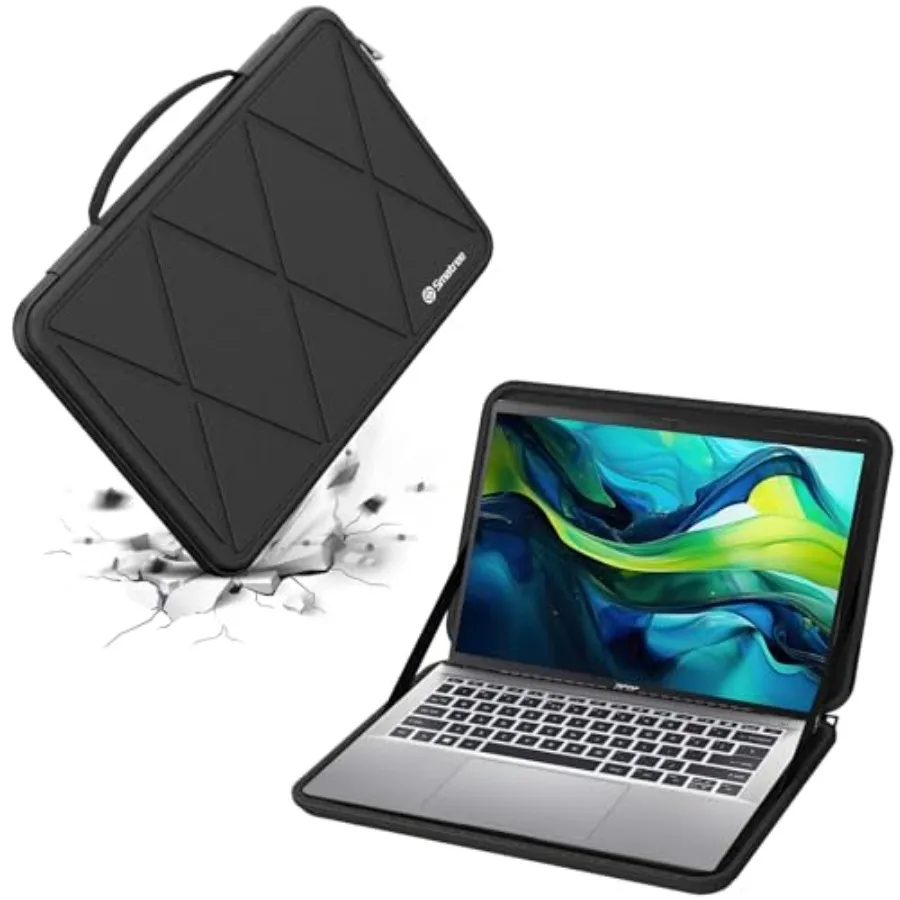 Hard EVA Protective Sleeve Case Compatible for 14 inch Acer Aspire Lite 14 AL14-31P-C0S2, for Acer TravelMate P6 TMP614 Laptop,
Hard EVA Protective Sleeve Case Compatible for 14 inch Acer Aspire Lite 14 AL14-31P-C0S2, for Acer TravelMate P6 TMP614 Laptop,