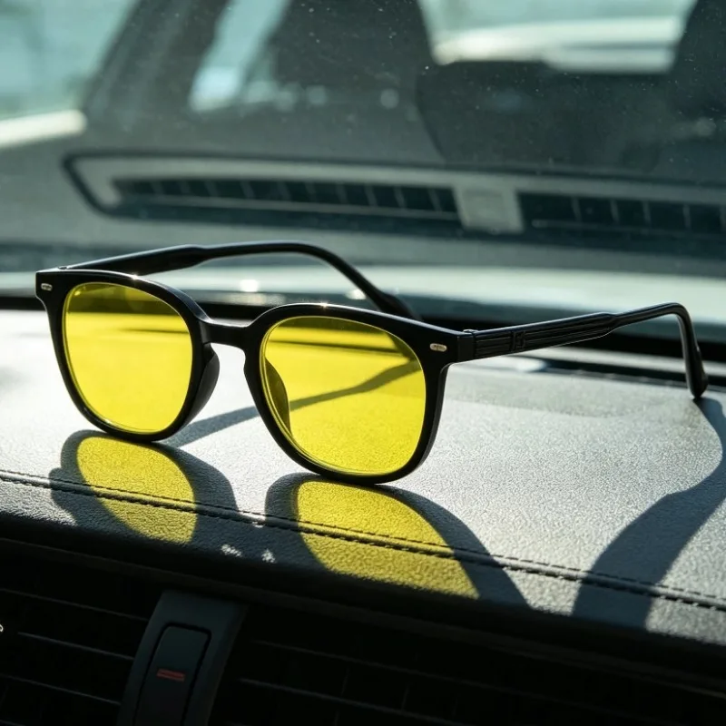 Yellow Lens Night Vision Glasses Round for Men Women Ultralight Blue Light Blocking Eye Protection Eyewear Driving Sunglasses
Yellow Lens Night Vision Glasses Round for Men Women Ultralight Blue Light Blocking Eye Protection Eyewear Driving Sunglasses