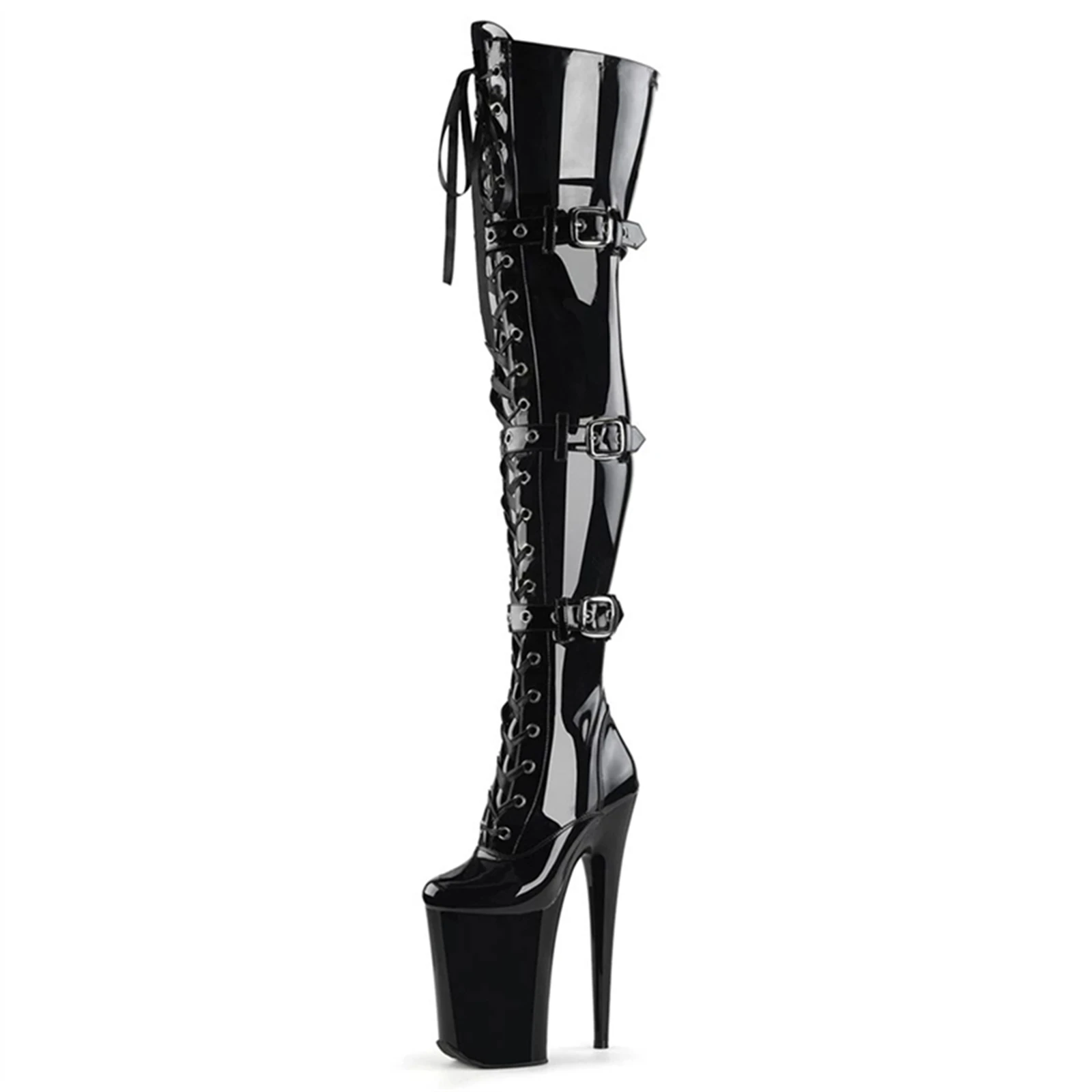 лянцевые сапоги 23см на платформе Сексуальные сапоги выше колена EXTREME HEEL длиной 23 см для танцев на пилоне — сексуальные черные сапоги до бедра из лакированной кожи (готическая фетиш-клубная одежда)
лянцевые сапоги 23см на платформе Сексуальные сапоги выше колена EXTREME HEEL длиной 23 см для танцев на пилоне — сексуальные черные сапоги до бедра из лакированной кожи (готическая фетиш-клубная одежда)