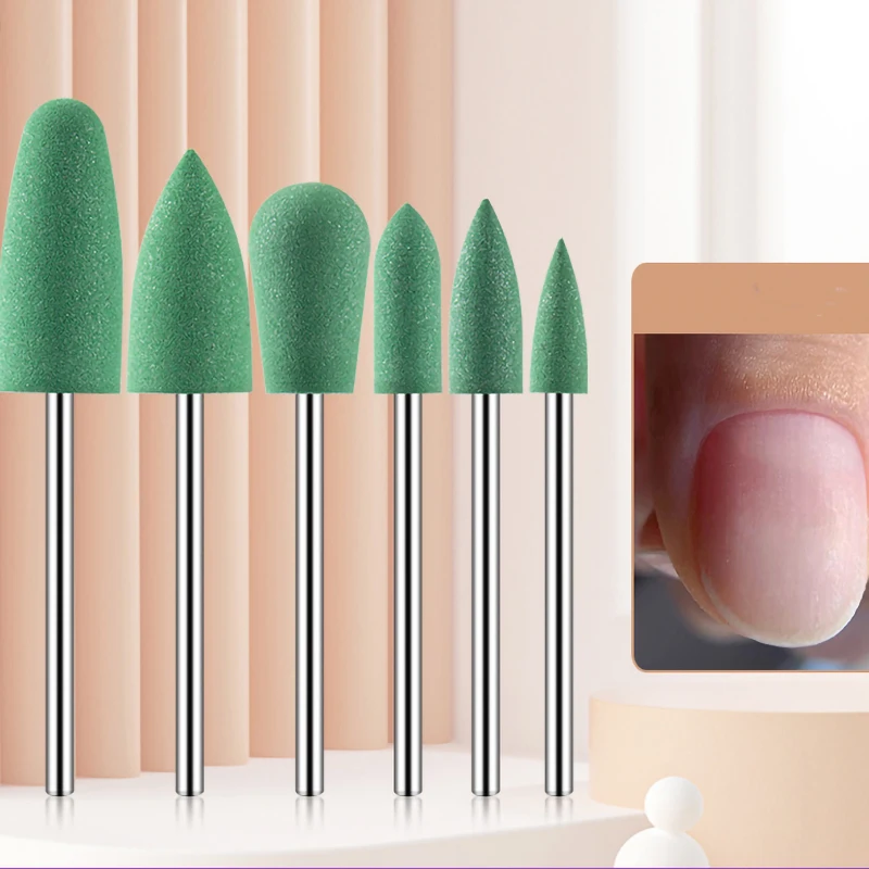 Manicure Front Grinding Heads, 6pcs Silicone Grinding Heads Set, Polishing Remover Grinding Heads, Rubber Manicure Tools
Manicure Front Grinding Heads, 6pcs Silicone Grinding Heads Set, Polishing Remover Grinding Heads, Rubber Manicure Tools