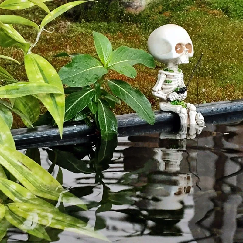 Fashion Skeleton Sculptures Halloween Party Skull Statues Resin Ornament Doll Boy Home Desk Decor Cool Figurines Halloween Decor
Fashion Skeleton Sculptures Halloween Party Skull Statues Resin Ornament Doll Boy Home Desk Decor Cool Figurines Halloween Decor