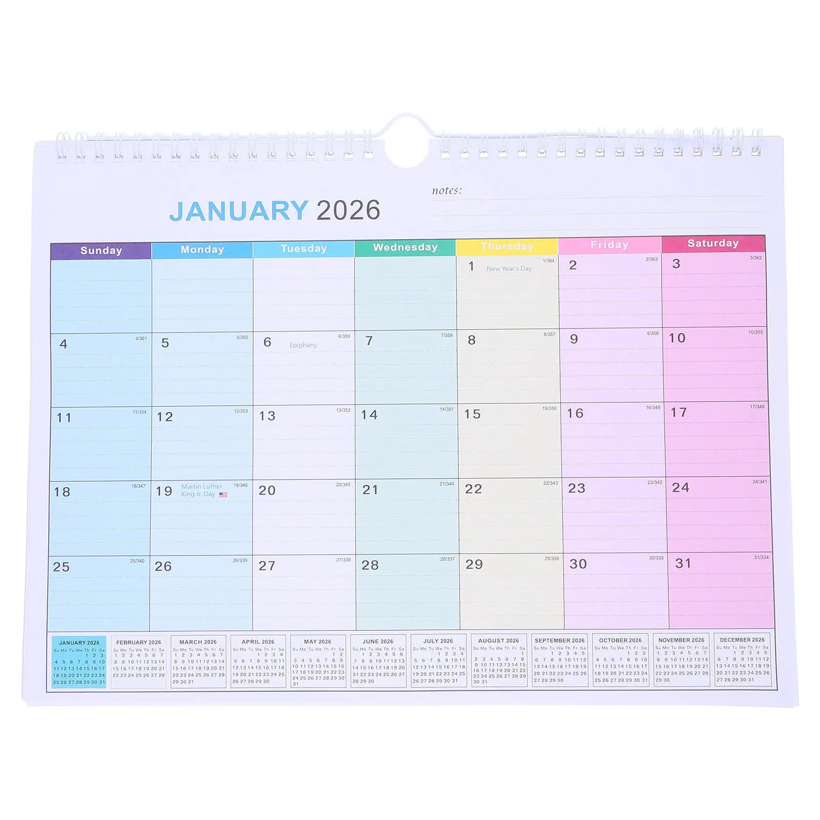 Hanging Wall Calendar 2026-2027 Spiral Bound Design Jan 2026 to Jun 2027 Daily Planner Large Family Office Holiday Organizer
Hanging Wall Calendar 2026-2027 Spiral Bound Design Jan 2026 to Jun 2027 Daily Planner Large Family Office Holiday Organizer