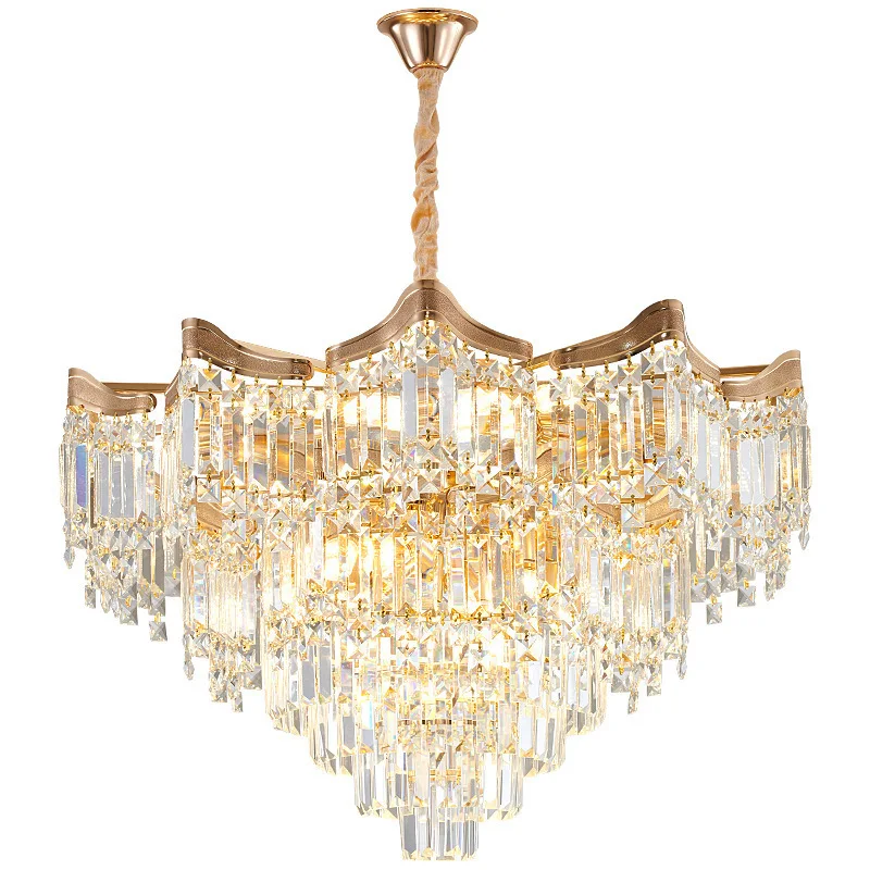 French light luxury villa crystal hall lamp, Zhongshan lighting Nordic creative dining room bedroom lamp, simple European
French light luxury villa crystal hall lamp, Zhongshan lighting Nordic creative dining room bedroom lamp, simple European