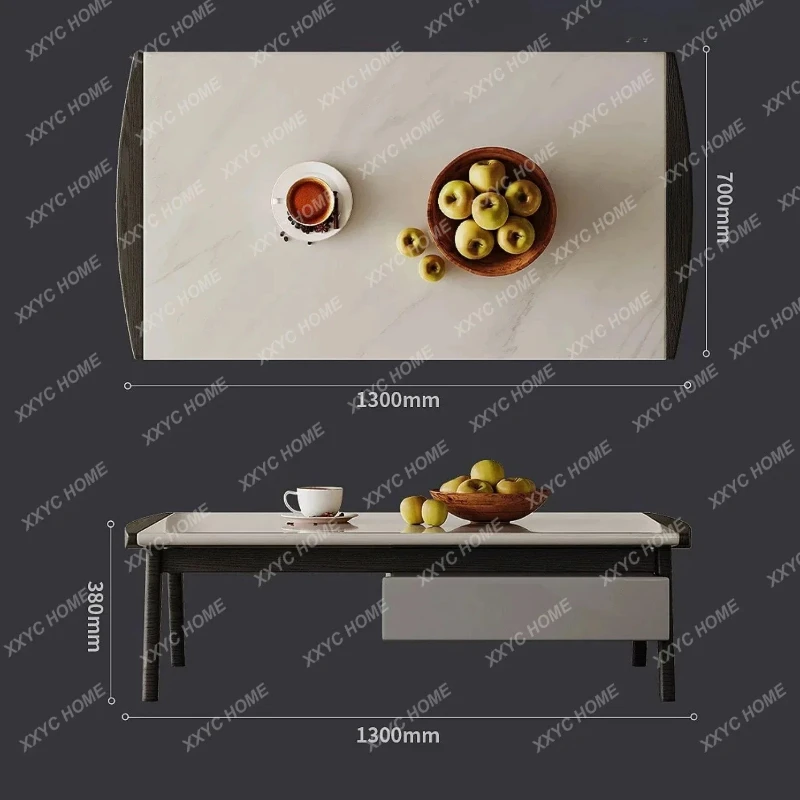 X-S Italian Minimalist Square Stone Plate Coffee TableLuxury Style Drawer Low Tab HG
X-S Italian Minimalist Square Stone Plate Coffee TableLuxury Style Drawer Low Tab HG