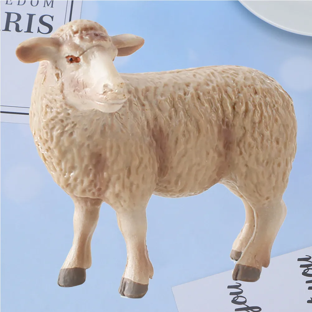 1Pcs Simulation Sheep Ornament Creative Lifelike Animal Decor for Home Room Office Photo Prop Gift Sheep Decoration
1Pcs Simulation Sheep Ornament Creative Lifelike Animal Decor for Home Room Office Photo Prop Gift Sheep Decoration