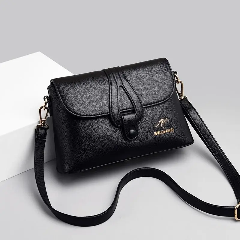 Versatile Soft Leather Single Shoulder Women' Messenger Bag Large Capacity Middle-aged Fashion Simple Exquisite High Value Retro
Versatile Soft Leather Single Shoulder Women' Messenger Bag Large Capacity Middle-aged Fashion Simple Exquisite High Value Retro