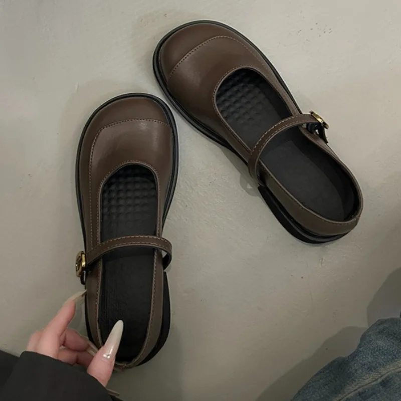 Flats Elegant Women Shallow Shoes Fashion Buckle Sneaker Classical Soft Autumn New Loafers Shoes 2025 Walking Zapatillas Mujer 
Flats Elegant Women Shallow Shoes Fashion Buckle Sneaker Classical Soft Autumn New Loafers Shoes 2025 Walking Zapatillas Mujer