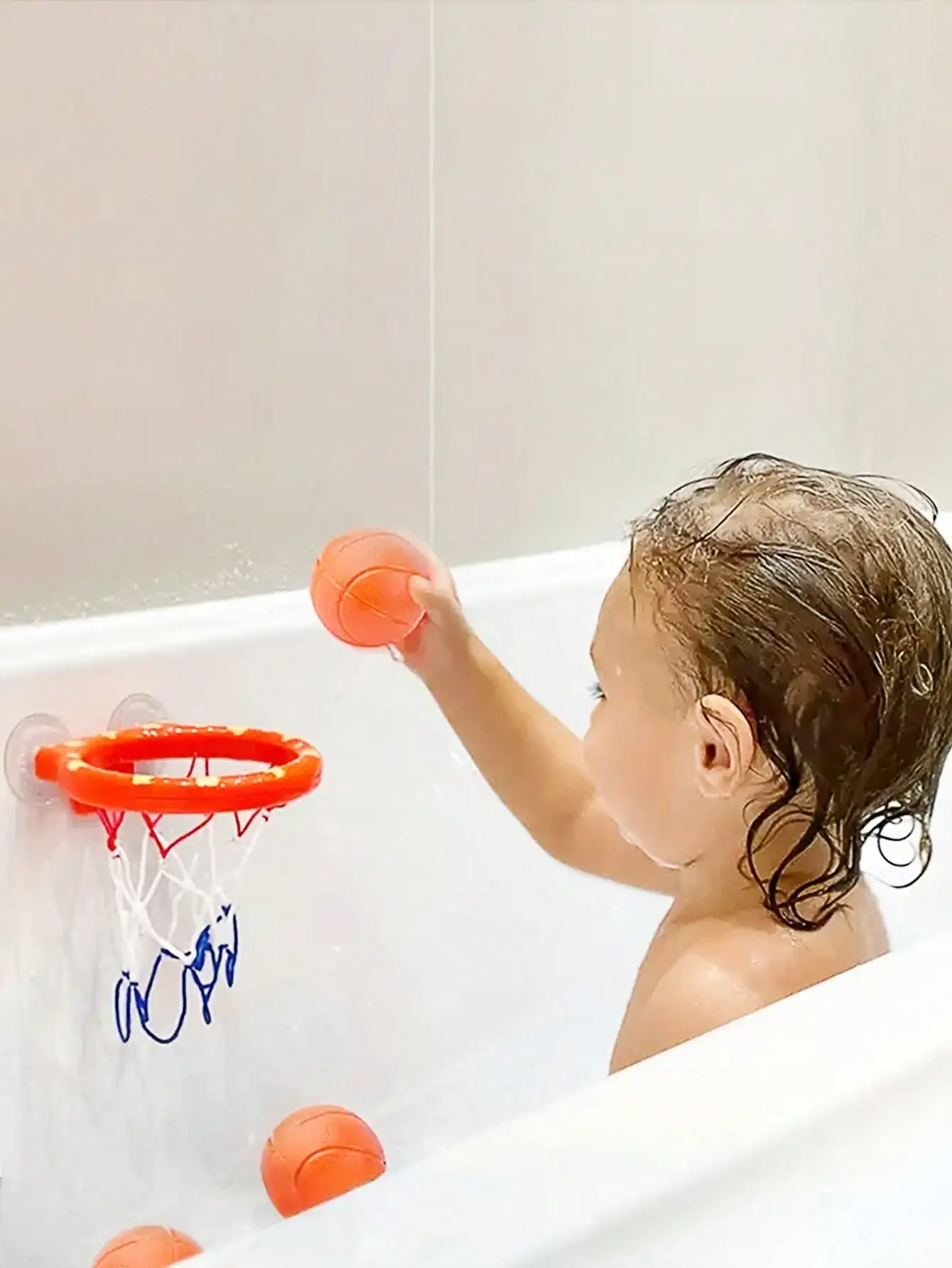 Игрушка для ванной в виде баскетбольного кольца для малышей с 3 мягкими мячами, прочными присосками, игра в баскетбол в ванной, подарок на день рождения для мальчиков и девочек
Игрушка для ванной в виде баскетбольного кольца для малышей с 3 мягкими мячами, прочными присосками, игра в баскетбол в ванной, подарок на день рождения для мальчиков и девочек