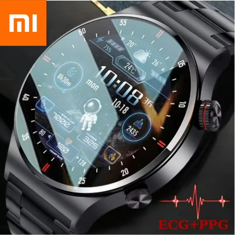 Xiaomi Новые NFC Bluetooth Call Смарт-часы Мужские полноэкранные GPS Спортивный браслет Водонепроницаемые ЭКГ Здоровье SmartWatch для IOS Android
Xiaomi Новые NFC Bluetooth Call Смарт-часы Мужские полноэкранные GPS Спортивный браслет Водонепроницаемые ЭКГ Здоровье SmartWatch для IOS Android