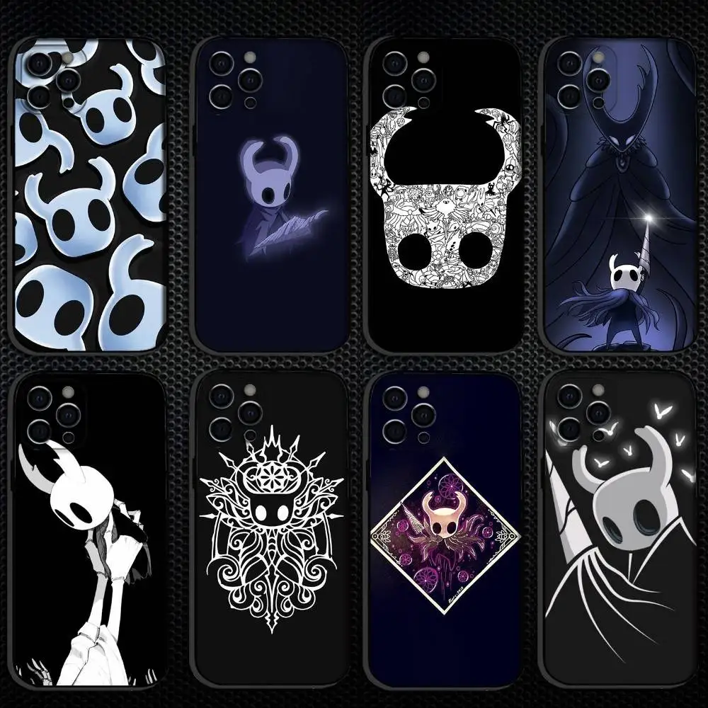 H-Hollow Knight Phone Case For iPhone 16,15,14,13,12,11 Plus,Pro Max, Soft Silicone Black Cover
H-Hollow Knight Phone Case For iPhone 16,15,14,13,12,11 Plus,Pro Max, Soft Silicone Black Cover