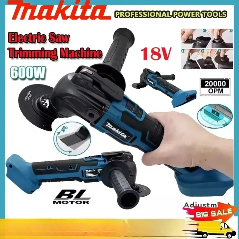 Makita Brushless Quick Release Oscillating Multi-Functional Electric Trimmer Quick-Change Compatible Tool
Makita Brushless Quick Release Oscillating Multi-Functional Electric Trimmer Quick-Change Compatible Tool