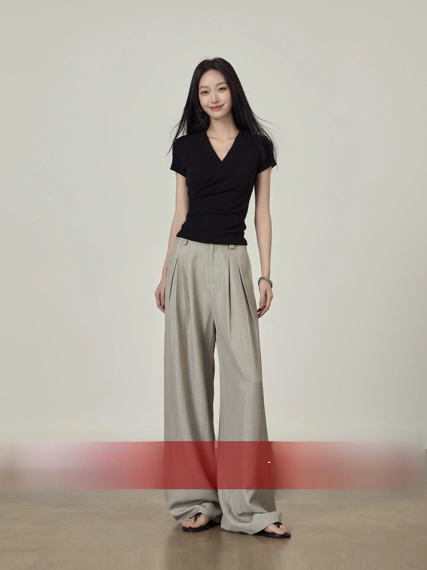 Rise of the Small Riser Women's Casual Pants Loose Wide Leg Pants Summer Lightweight High-End Feelings Lenzing Lyocell Linen
Rise of the Small Riser Women's Casual Pants Loose Wide Leg Pants Summer Lightweight High-End Feelings Lenzing Lyocell Linen