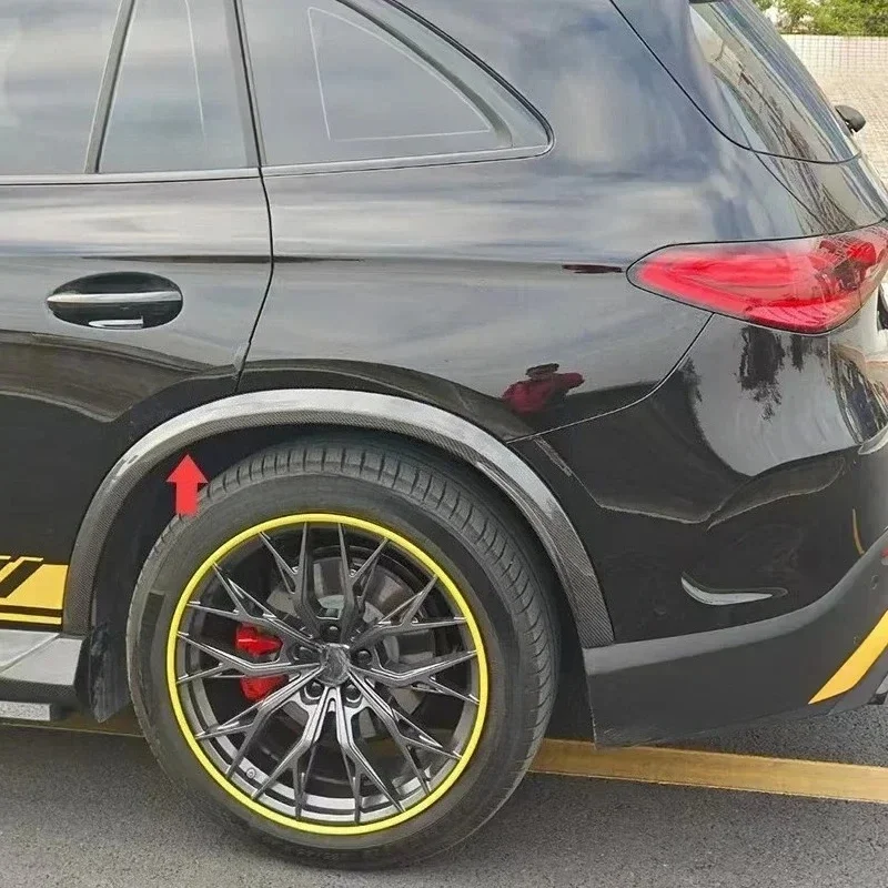 For Mercedes-Benz GLC W254 Real Carbon Fiber Exterion Black Fender Flare Trim Decoration Modification Body Kit Accessories
For Mercedes-Benz GLC W254 Real Carbon Fiber Exterion Black Fender Flare Trim Decoration Modification Body Kit Accessories