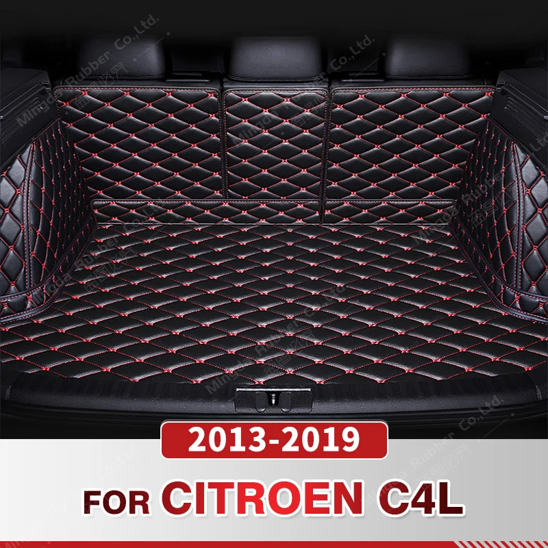Auto Full Coverage Trunk Mat For Citroen C4L 2013-2019 18 17 16 15 14 Car Boot Cover Pad Cargo Interior Protector Accessories
Auto Full Coverage Trunk Mat For Citroen C4L 2013-2019 18 17 16 15 14 Car Boot Cover Pad Cargo Interior Protector Accessories