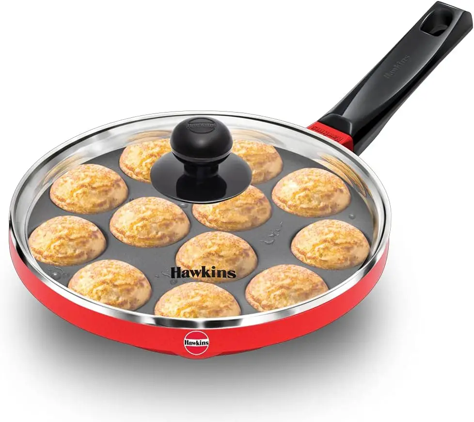 Сковорода с антипригарным покрытием и стеклянной крышкой, 12 чашек, диаметр 20 см, черная, литой алюминий, красная
Сковорода с антипригарным покрытием и стеклянной крышкой, 12 чашек, диаметр 20 см, черная, литой алюминий, красная