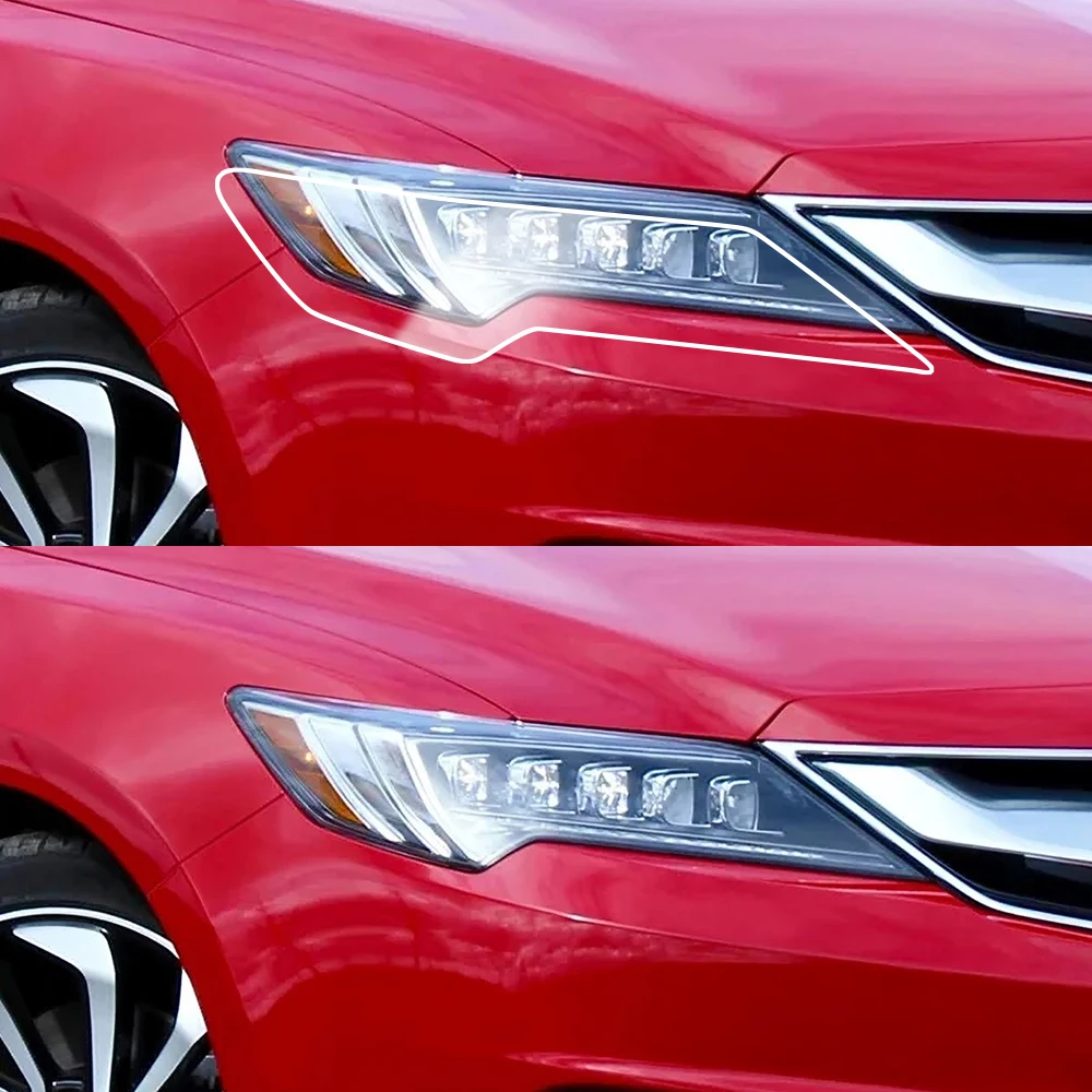 TPU Car Headlight Film For Acura ILX 2016-2018 High-Gloss Smoke Black PPF Pre-Cut Anti-Scratch Protective Vinyl Wrapping Kit
TPU Car Headlight Film For Acura ILX 2016-2018 High-Gloss Smoke Black PPF Pre-Cut Anti-Scratch Protective Vinyl Wrapping Kit