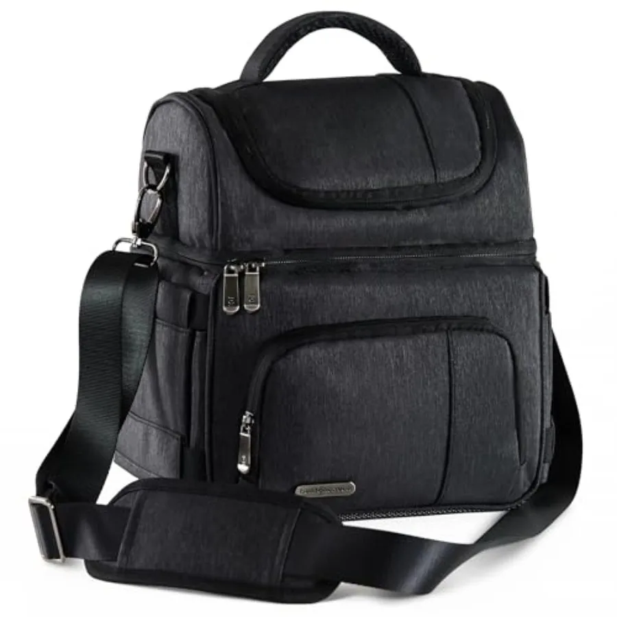 Lunch Bag for Men and Women - Premium Materials Extra Large Capacity 24 Cans Double Deck - Leakproof Insulated Soft Large Adult
Lunch Bag for Men and Women - Premium Materials Extra Large Capacity 24 Cans Double Deck - Leakproof Insulated Soft Large Adult