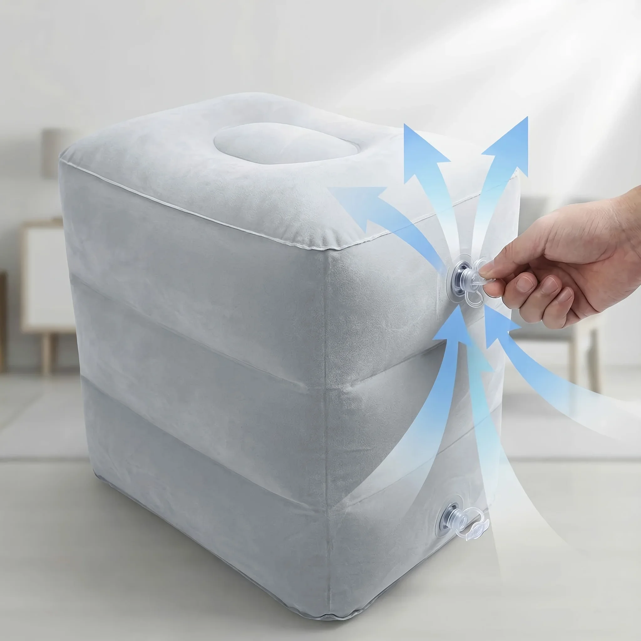 Three-Level Inflatable Sofa Footstool Cushion Portable Inflatable Stool Adjustable Height Suitable Home Leg Positioning Pillow
Three-Level Inflatable Sofa Footstool Cushion Portable Inflatable Stool Adjustable Height Suitable Home Leg Positioning Pillow