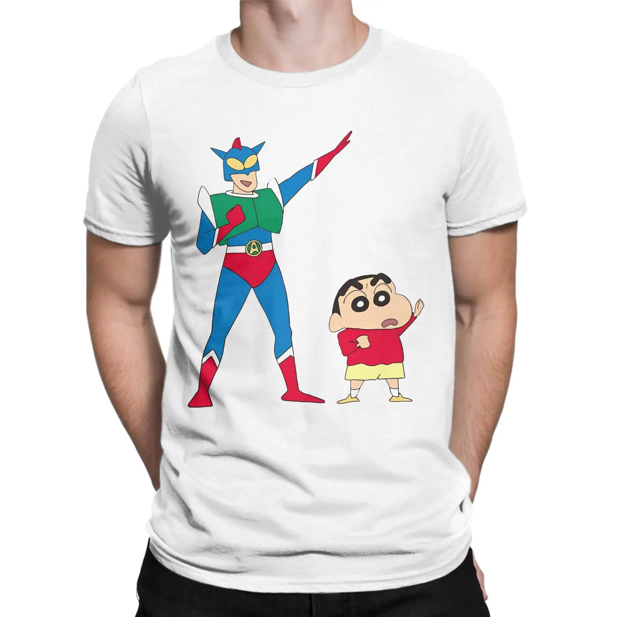 Crayon Shin-chan Akushon Kamen Men Women T Shirts Anime Amazing Tee Shirt Short Sleeve T-Shirts 100% Cotton Plus Size Tops
Crayon Shin-chan Akushon Kamen Men Women T Shirts Anime Amazing Tee Shirt Short Sleeve T-Shirts 100% Cotton Plus Size Tops
