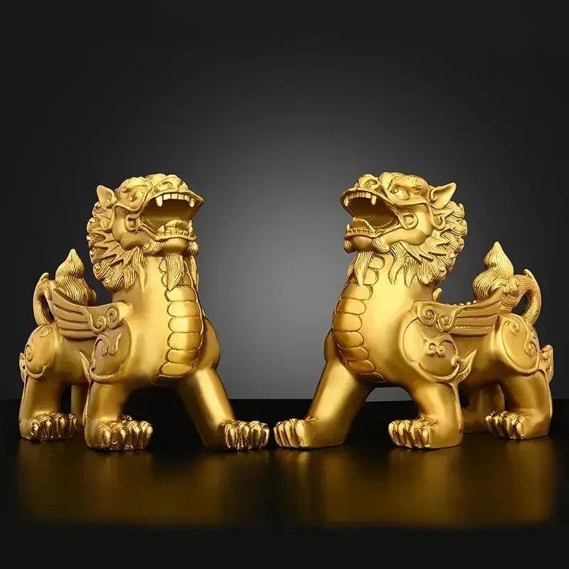 1pair Feng shui Copper Brass Male and Female Flying Brave Living Room Wine Desktop Decor
1pair Feng shui Copper Brass Male and Female Flying Brave Living Room Wine Desktop Decor