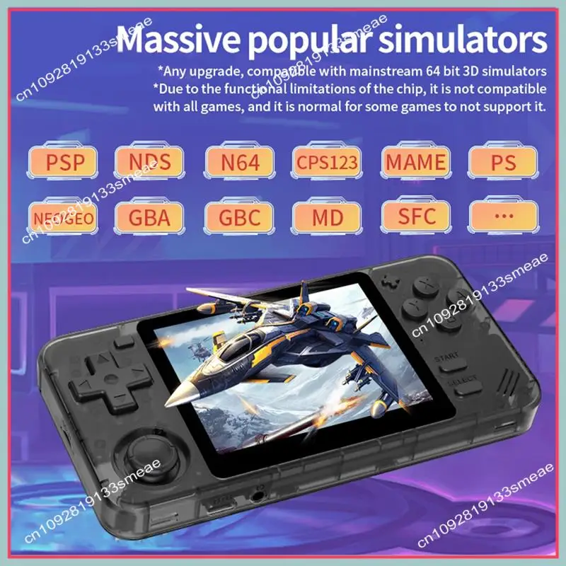 N94R RGB10X Handheld Game Console 3.5 Inch IPS Screen 128GB Open Source For GBA GBC PSP NDS Simulator Video Game Console B 
N94R RGB10X Handheld Game Console 3.5 Inch IPS Screen 128GB Open Source For GBA GBC PSP NDS Simulator Video Game Console B