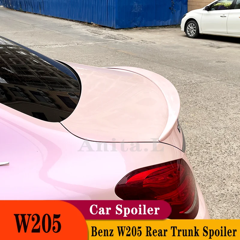 For Mercedes-Benz C-Class W205 2014-2019 Spoiler Sedan ABS Plastic Carbon Fiber Look Black Car Rear Wing Body Kit Accessories
For Mercedes-Benz C-Class W205 2014-2019 Spoiler Sedan ABS Plastic Carbon Fiber Look Black Car Rear Wing Body Kit Accessories