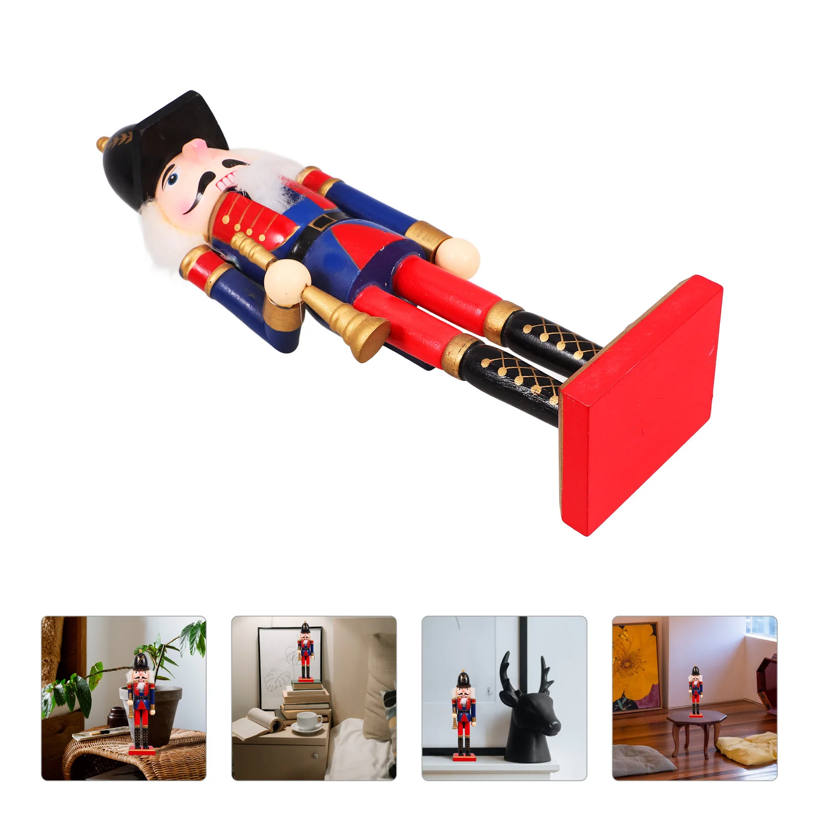 Wooden Nutcracker Decoration Small Soldier Christmas Craft Festive Home Ornament Xmas Gift Desktop Decor Wood Puppet
Wooden Nutcracker Decoration Small Soldier Christmas Craft Festive Home Ornament Xmas Gift Desktop Decor Wood Puppet