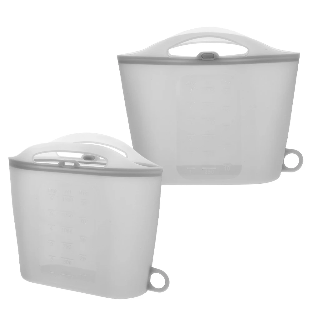 2pcs Silicone Fresh Keeping Bags Reusable Food Grade Storage Containers for Fruits Vegetables Microwave Steam Bag 1000ml
2pcs Silicone Fresh Keeping Bags Reusable Food Grade Storage Containers for Fruits Vegetables Microwave Steam Bag 1000ml