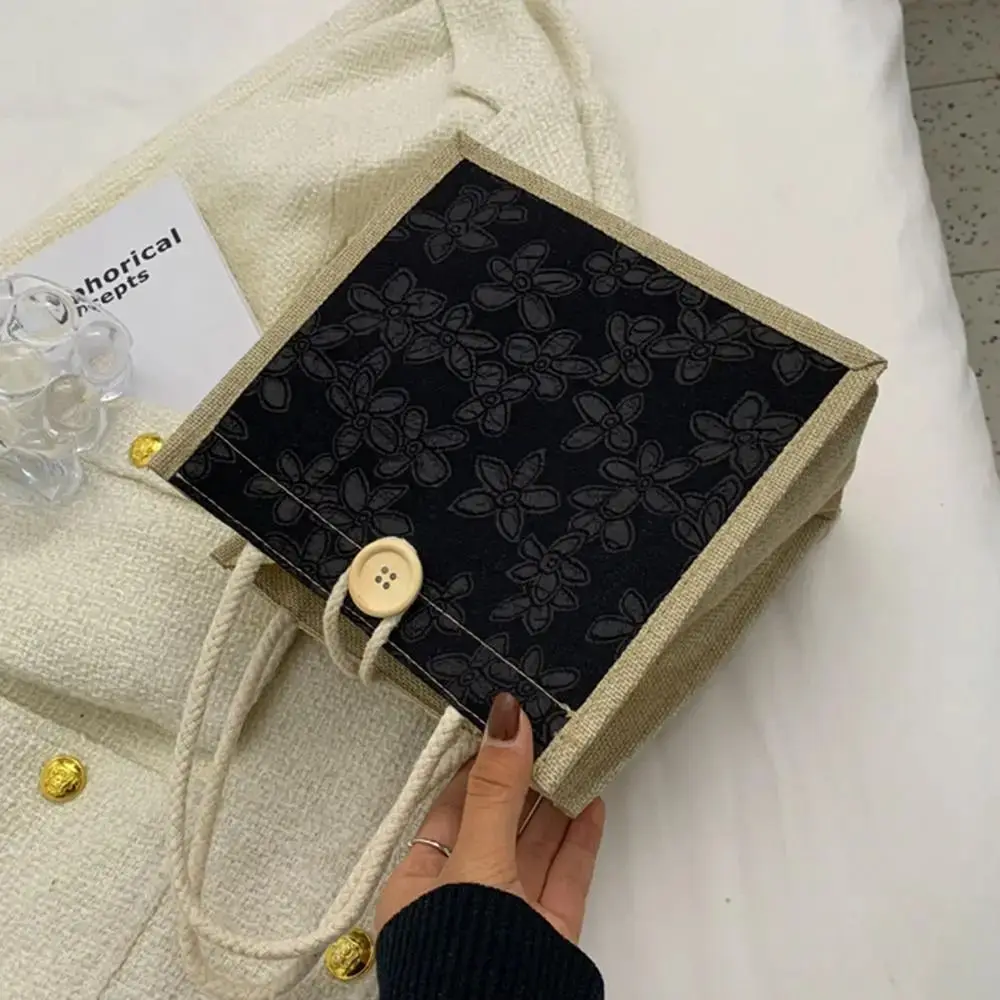 Mommy Bag Zipper Flower Linen Bag Large Capacity Lunch Bag Love Heart Tote Bag Organizer Button Linen Handbag Picnic
Mommy Bag Zipper Flower Linen Bag Large Capacity Lunch Bag Love Heart Tote Bag Organizer Button Linen Handbag Picnic