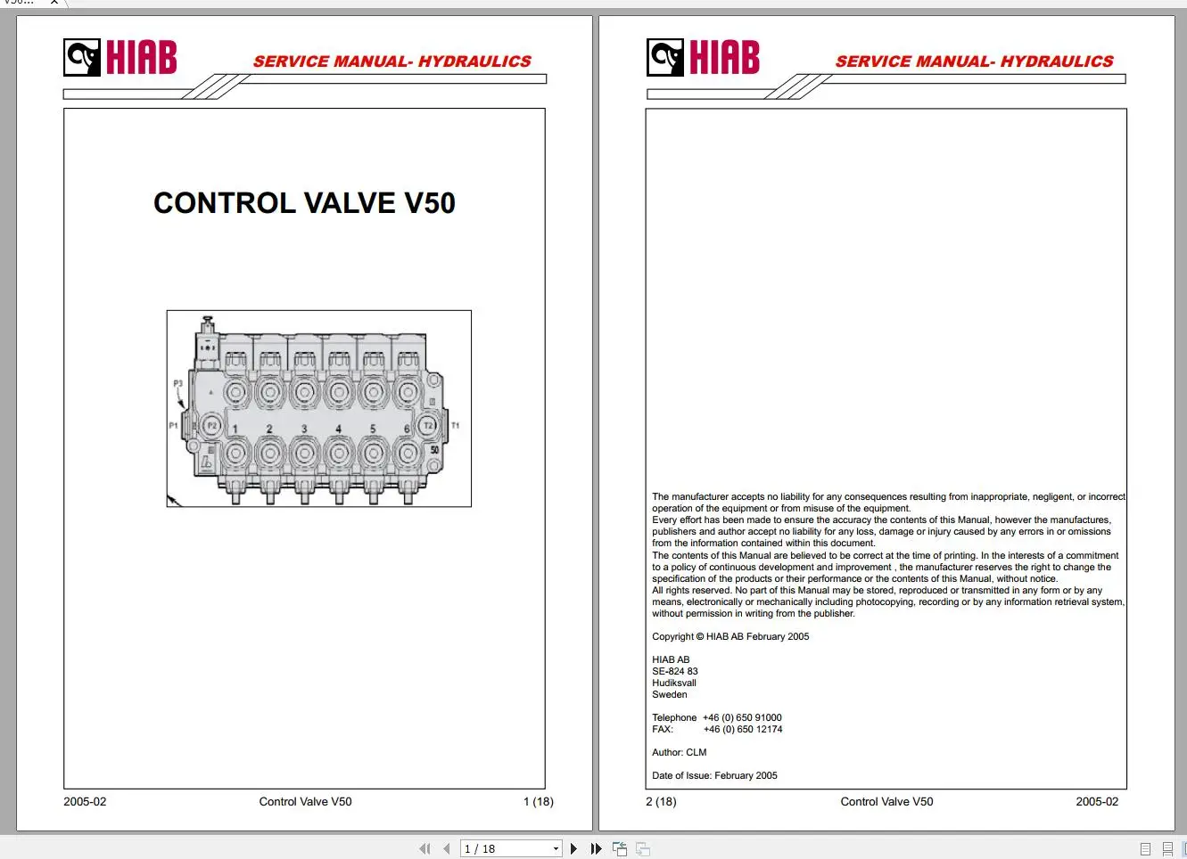 Hiab Crane 603MB PDF DVD руководство по эксплуатации, руководство по эксплуатации, гидравлические диаграммы, каталог запасных частей
Hiab Crane 603MB PDF DVD руководство по эксплуатации, руководство по эксплуатации, гидравлические диаграммы, каталог запасных частей
